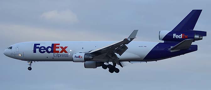 Fedex Express McDonnell-Douglas MD-11F N631FE, Phoenix Sky Harbor, December 20, 2015